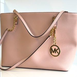 Michael Kors Blush Leather Tote